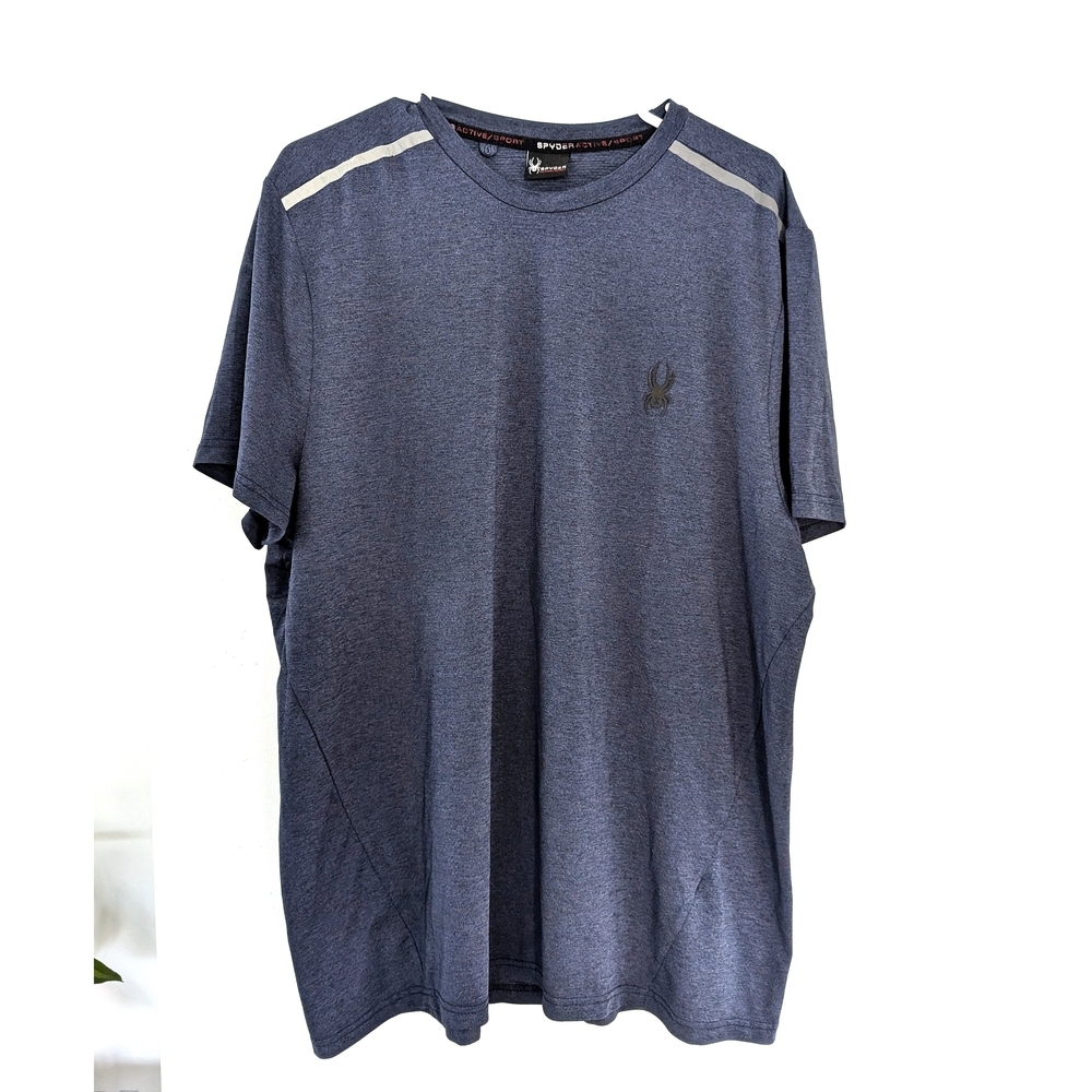 2/15$ Spyder Men's Blue Active T-Shirt Size XL